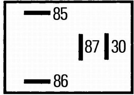 Hella 4RA933766-111 Relay, main current - 3