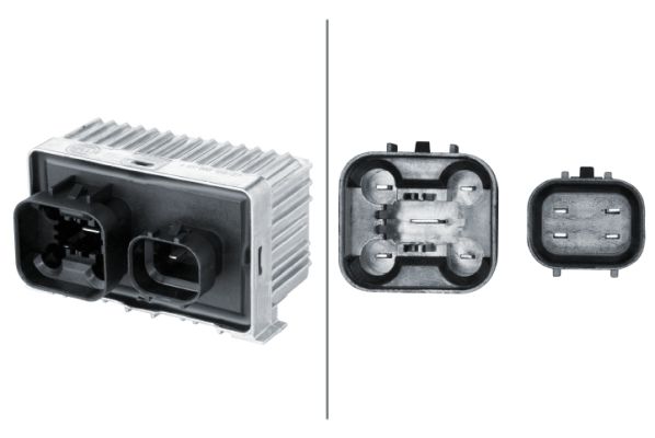 Hella 4RV008188-671 Control Unit, glow time - 1