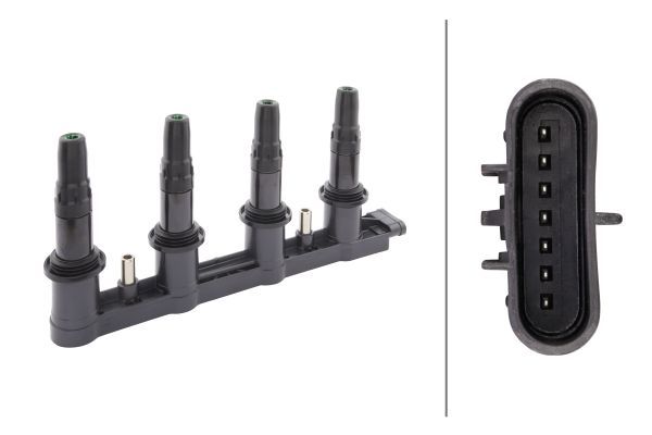 Hella 5DA 358 000-241 Ignition Coil - 1