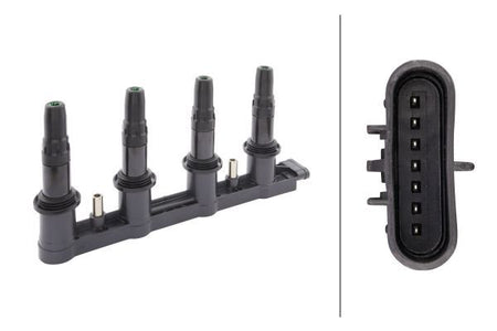 Hella 5DA 358 000-241 Ignition Coil - 1