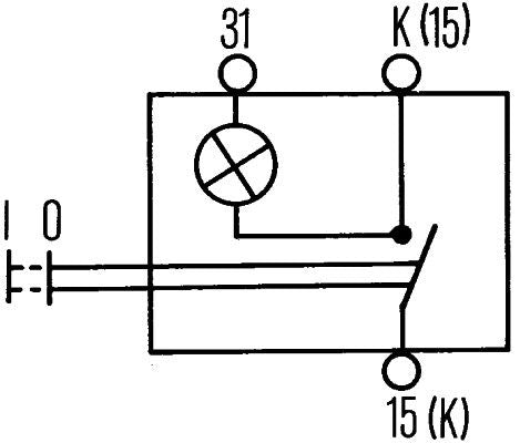 Hella 6ED004778-001 Switch - 4