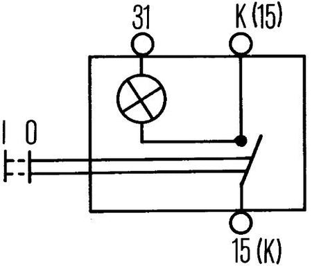 Hella 6ED004778-001 Switch - 4