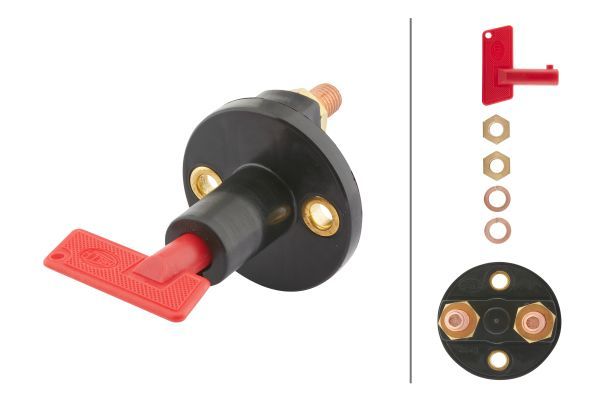 Hella 6EK002843-001 Main Switch, battery - 1