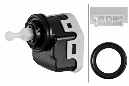 Hella 6NM007878-041 Actuator, headlight levelling - 1