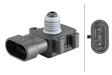 Hella 6PP358152-131 Sensor, boost pressure - 1