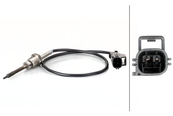 Hella 6PT014494-451 Sensor, exhaust gas temperature - 1