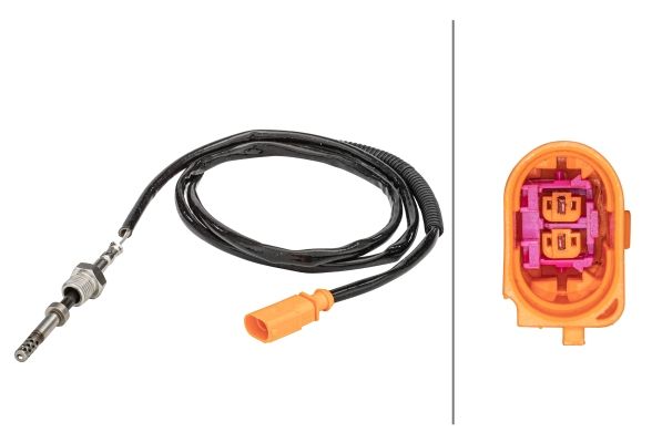 Hella 6PT358181-021 Sensor, exhaust gas temperature - 1