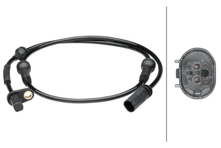 Hella 6PU012679-371 Sensor, wheel speed - 1