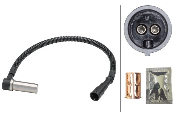 Hella 6PU230048-311 Sensor, wheel speed - 1