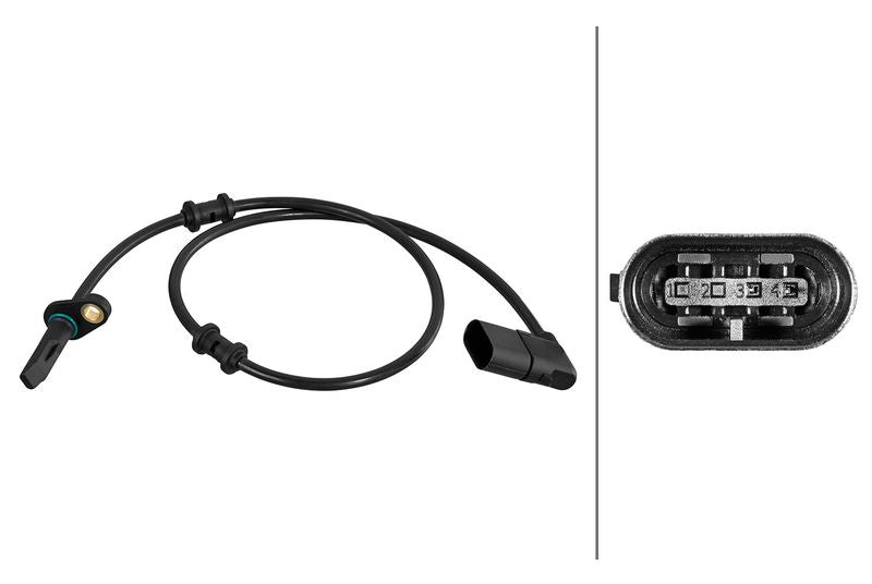 Hella 6PU358216-171 Sensor, wheel speed - 1