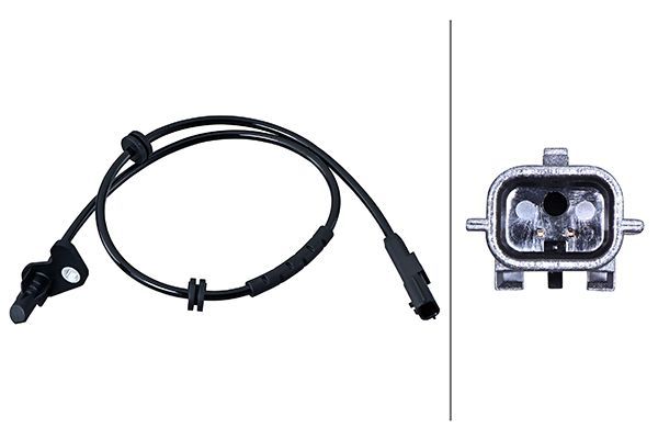 Hella 6PU358216-251 Sensor, wheel speed - 1