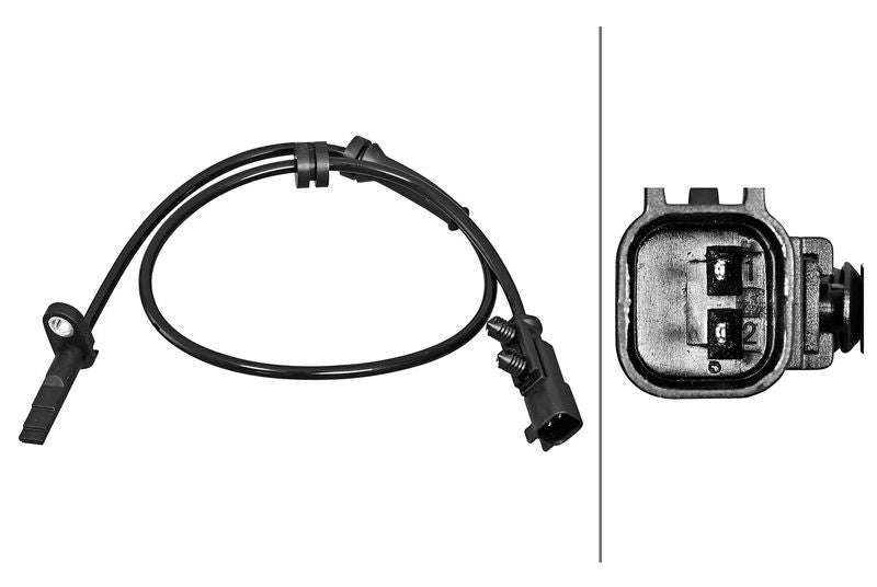 Hella 6PU358217-181 Sensor, wheel speed - 1