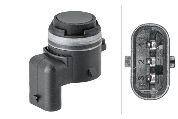 Hella 6PX358141-781 Sensor, park distance control - 1
