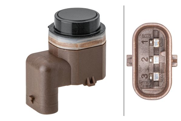 Hella 6PX358141-821 Sensor, park distance control - 1