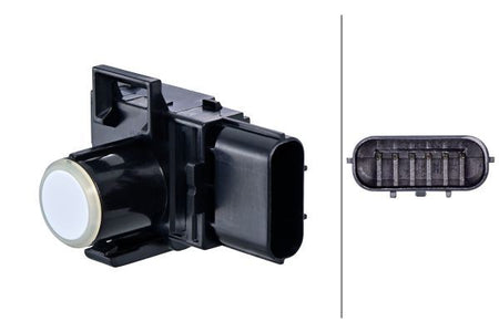 Hella 6PX358141-871 Sensor, park distance control - 1