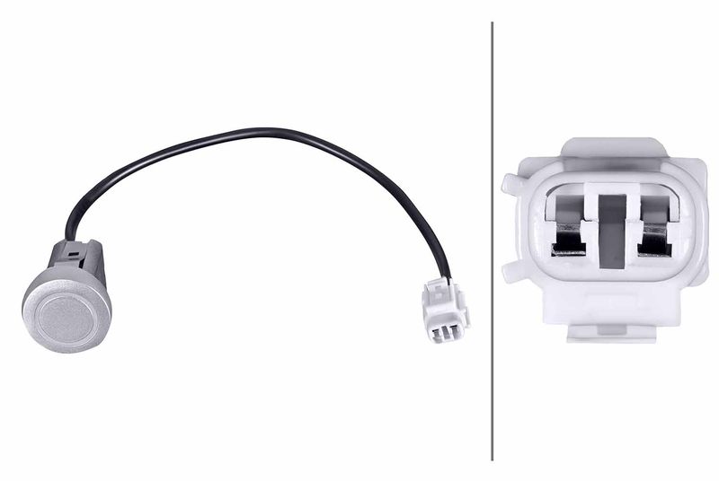Hella 6PX358269-181 Sensor, park distance control - 1