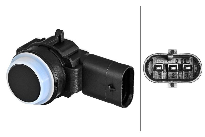 Hella 6PX358270-451 Sensor, park distance control - 1