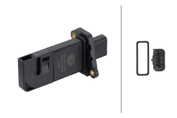 Hella 8ET009149-471 Mass Air Flow Sensor - 1