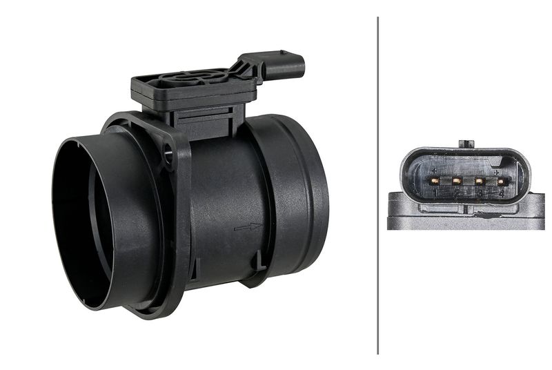 Hella 8ET358095-281 Mass Air Flow Sensor - 1