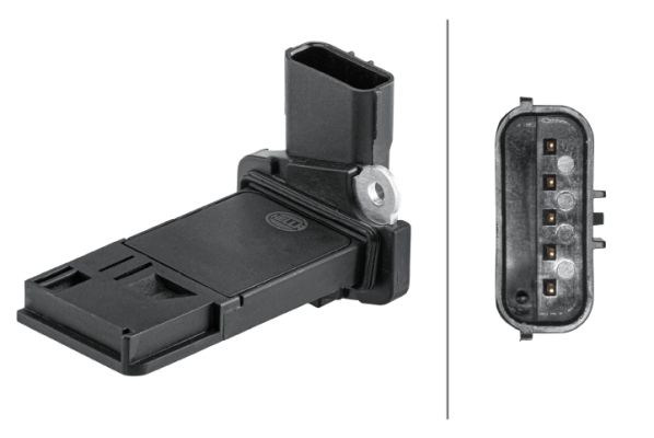 Hella 8ET358095-581 Mass Air Flow Sensor - 1