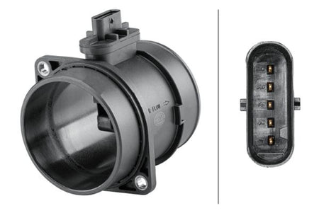 Hella 8ET358095-621 Mass Air Flow Sensor - 1