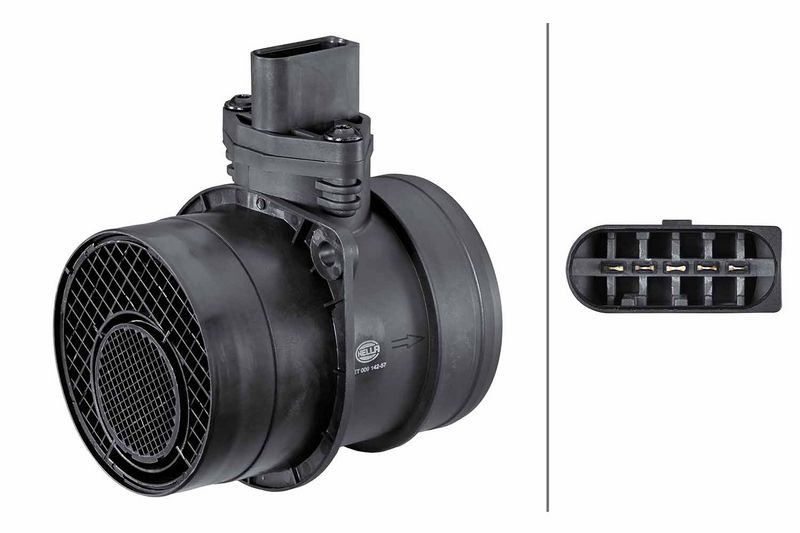 Hella 8ET 009 142-571 Mass Air Flow Sensor - 1