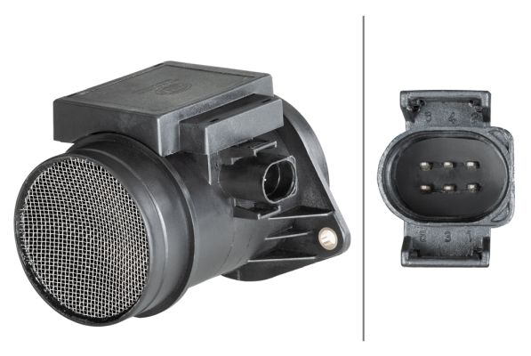 Hella 8ET 009 149-671 Mass Air Flow Sensor - 1