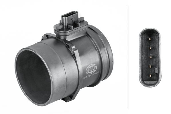 Hella 8ET 358 095-261 Mass Air Flow Sensor - 1