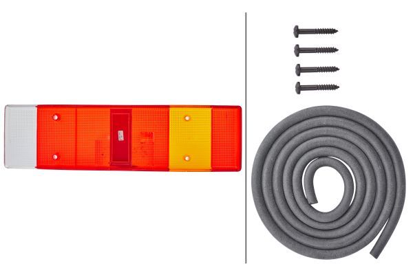 Hella 9EL146887-001 Lens, tail light assembly - 2