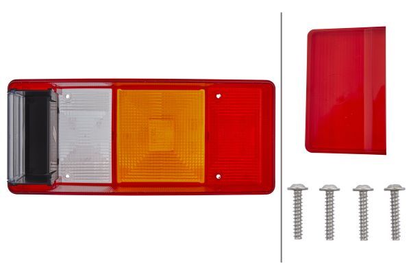 Hella 9EL147096-021 Lens, tail light assembly - 2
