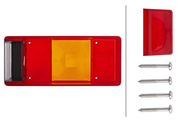 Hella 9EL147096-031 Lens, tail light assembly - 2