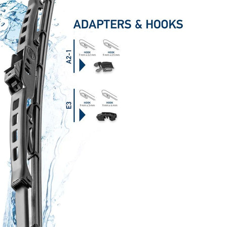 Hella 9XW190253-171 Wiper Blade - 6