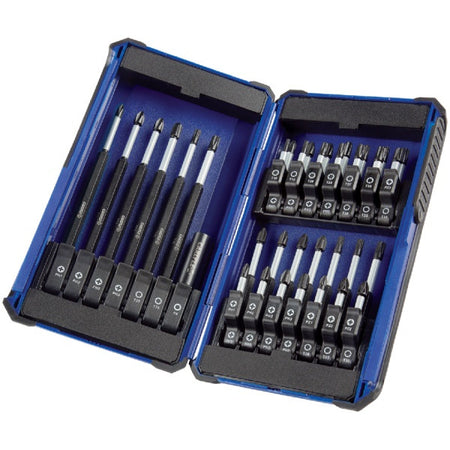 Insert Bit Set, 1/4in. Hex Bit, 35-PC Impact Bit Set w/ Holder, Carlyle