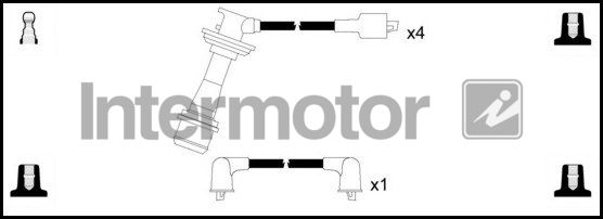 Intermotor 73610 Ignition Cable Kit - 1