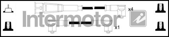 Intermotor 73838 Ignition Cable Kit - 1