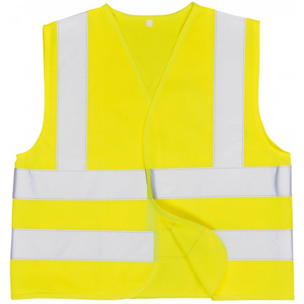 Junior Hi-Vis Vest - Yellow - Age 7 to 9