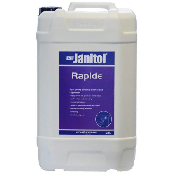 Rapide Alkaline Cleaner & Degreaser - 25 Litre