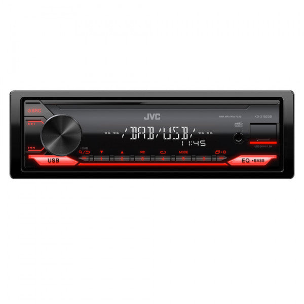 JVC Shallow Mount, Mechless DAB+ Media Player
