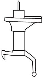 KYB 331018 Shock Absorber - 1
