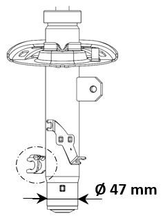 KYB 3338012 Shock Absorber - 2
