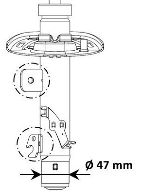 KYB 3338053 Shock Absorber - 2