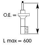KYB 334483 Shock Absorber - 2