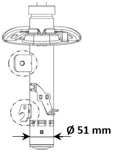 KYB 3348013 Shock Absorber - 2