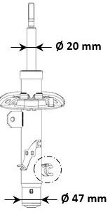 KYB 3348099 Shock Absorber - 1