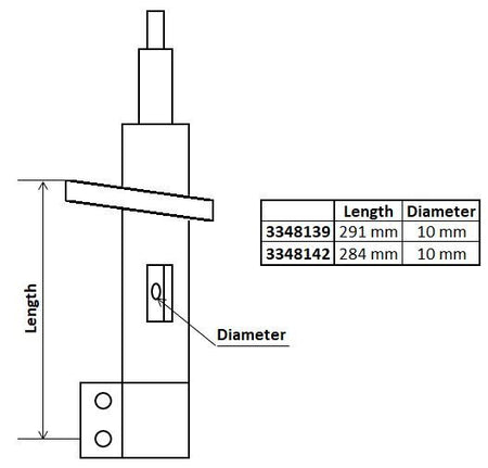 KYB 3348139 Shock Absorber - 1