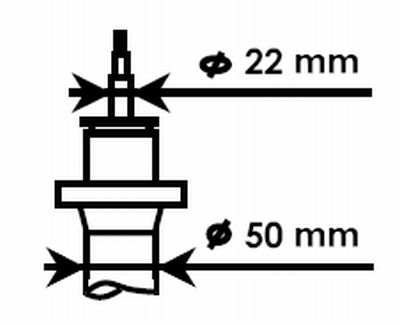 KYB 334834 Shock Absorber - 2