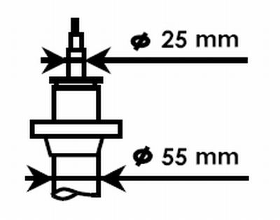 KYB 335808 Shock Absorber - 2