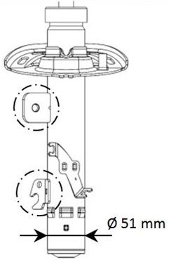 KYB 339708 Shock Absorber - 2
