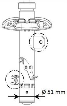 KYB 339794 Shock Absorber - 2