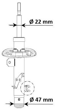 KYB 339802 Shock Absorber - 2